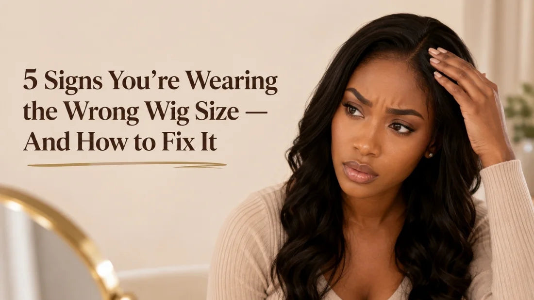 5 Signs You’re Wearing the Wrong Wig Size And How to Fix It