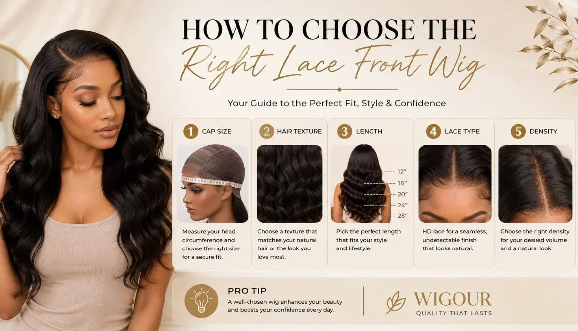 How to Choose the Right Lace Front Wig