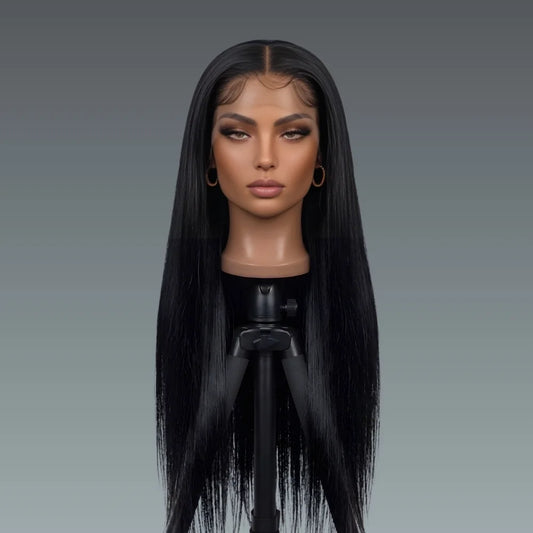 Bone Straight 13x6 HD Lace Front Wig 220% Density
