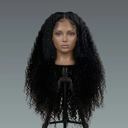300% Density Curly Lace Wig