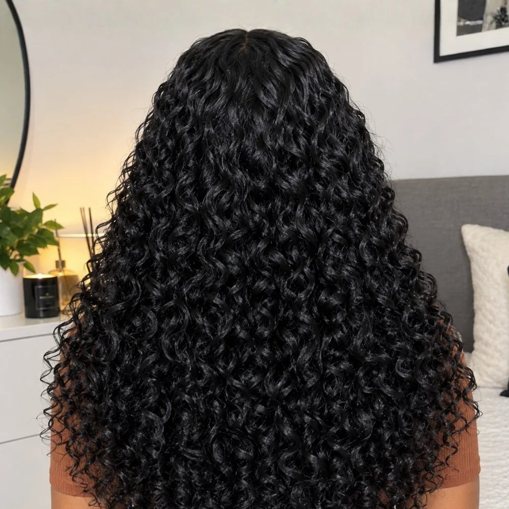 30–40 Inch Curly HD Lace Wig