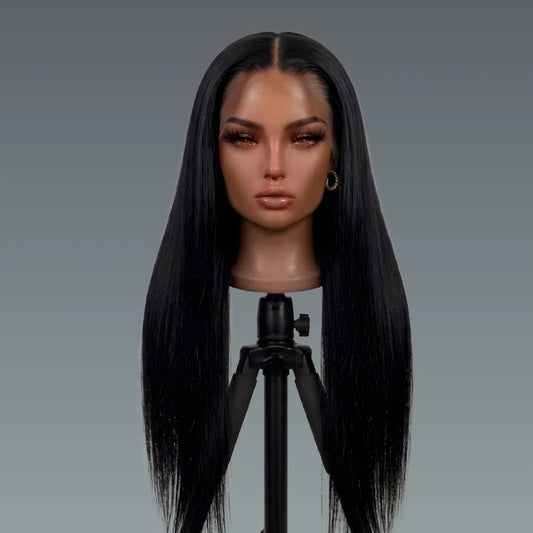 4x4 Natural Straight Lace Wig