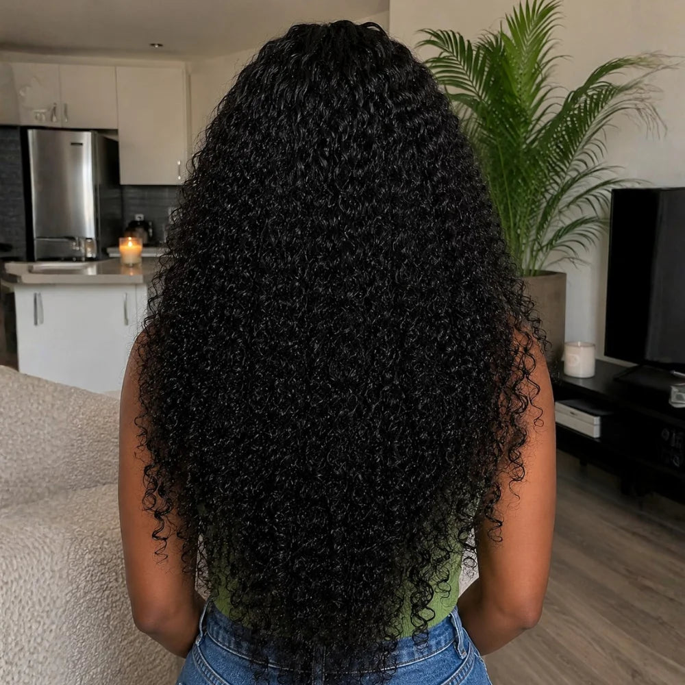 Flip Over 3-in-1 Deep Wave Seamless Glueless Wig