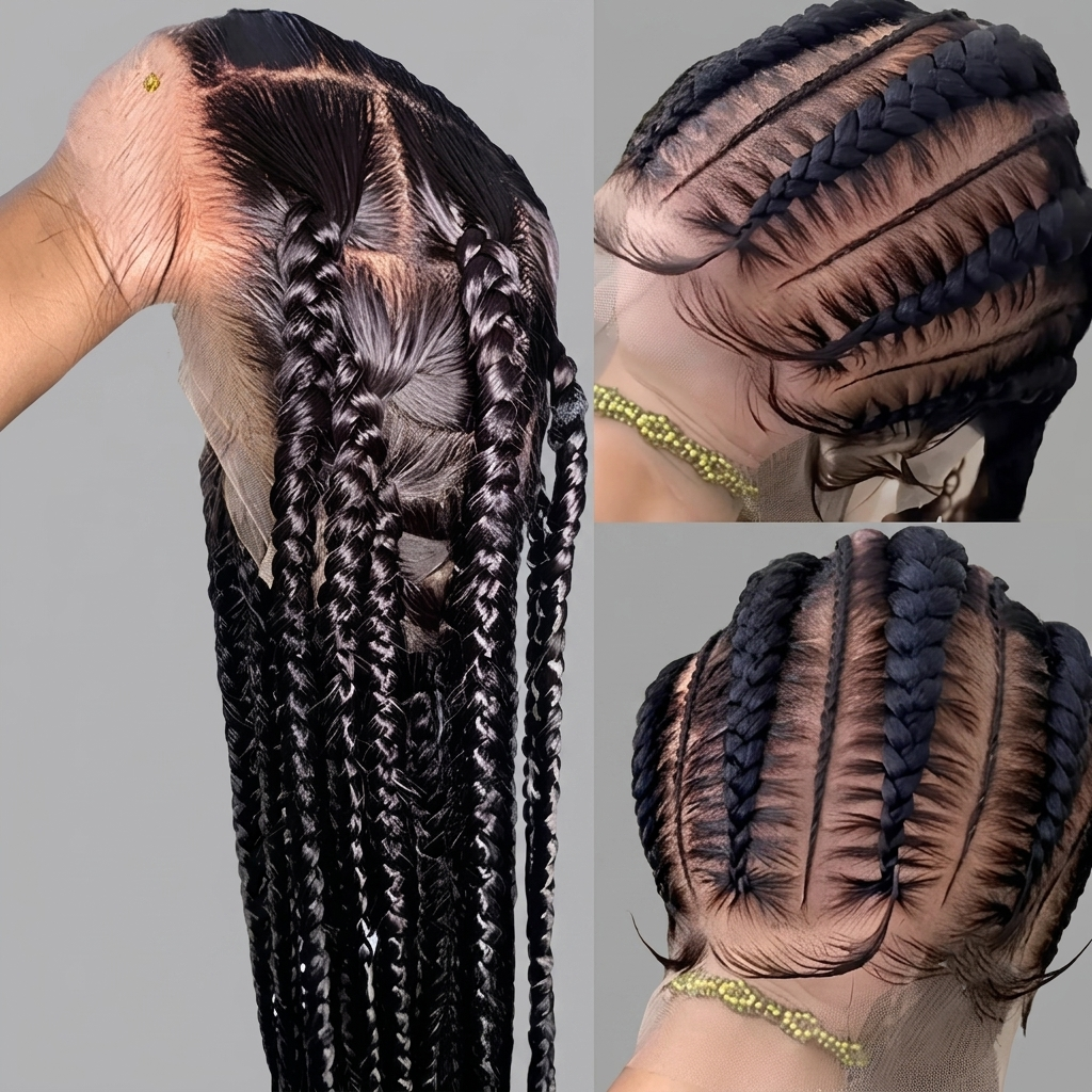 Brazilian Straight Full Lace & HD Glueless Frontal Wig
