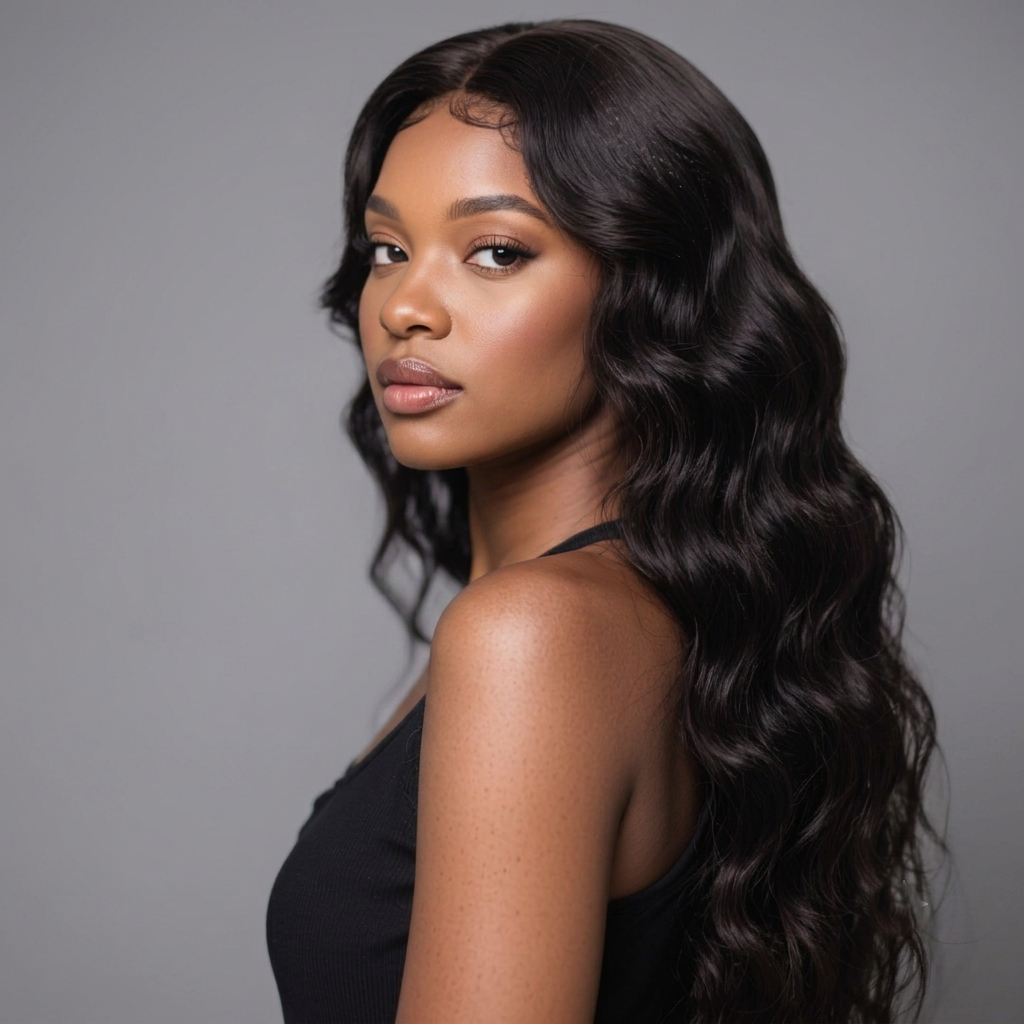 4x6 Natural Body Wave Lace Wig