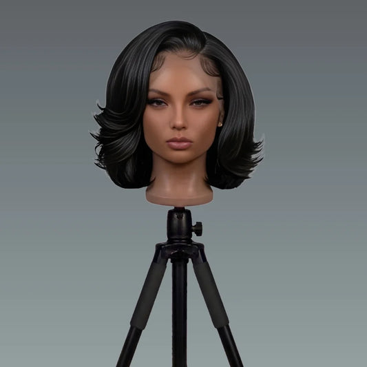 Kinky Straight HD Lace Wig – Glueless