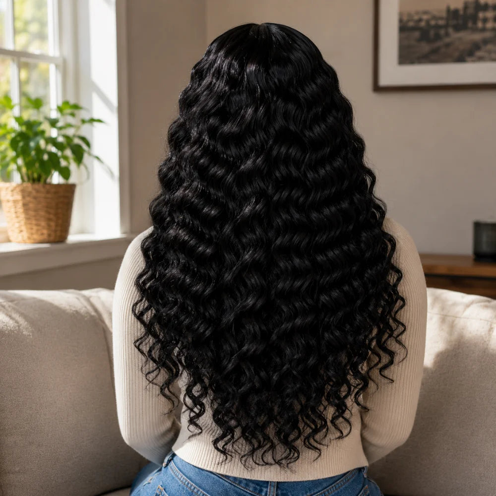 Loose Wave Curly Body Wave HD Lace Front Wig