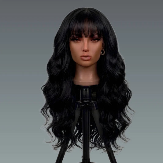 Machine-Made Natural Body Wave Wig