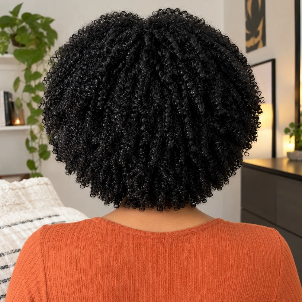 Short Curly Pixie Wig – Glueless