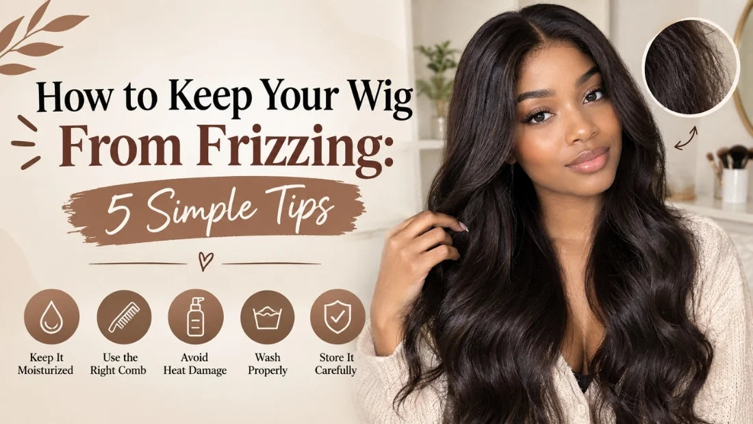 How to Keep Your Wig From Frizzing: 5 Simple Tips