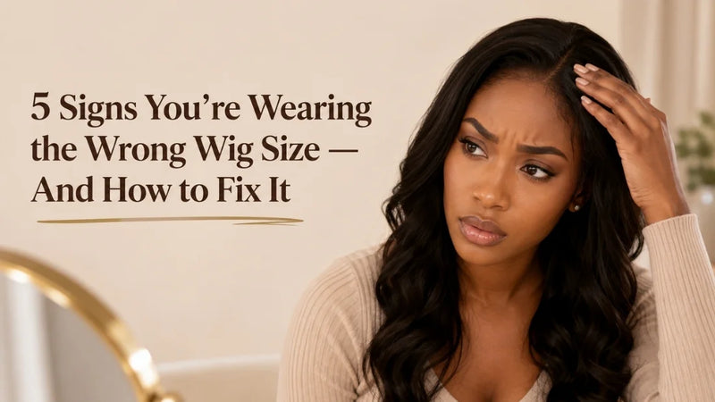 5 Signs You’re Wearing the Wrong Wig Size And How to Fix It