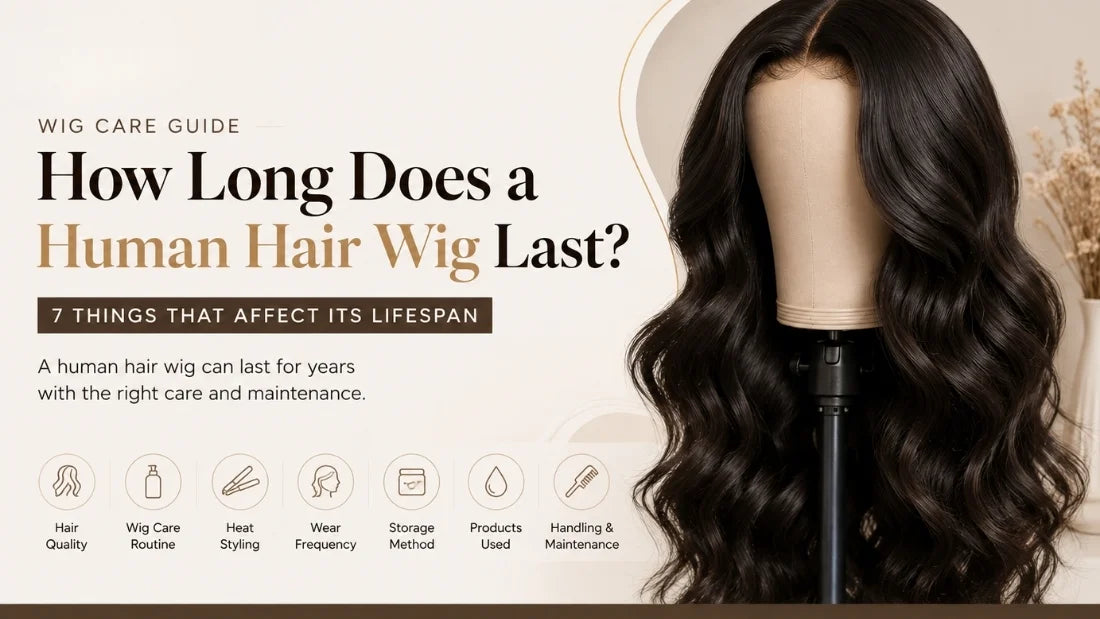 How Long Does a Human Hair Wig Last A Complete Guide to Wig Lifespan