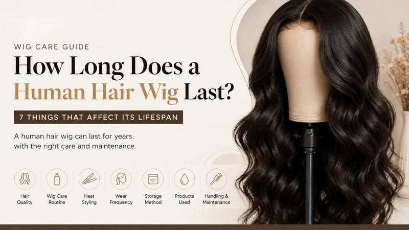 How Long Does a Human Hair Wig Last? A Complete Guide to Wig Lifespan