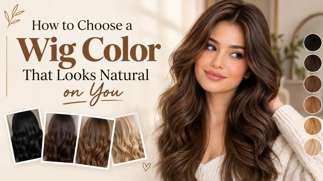 How to Choose a Wig Color That Looks Natural on You