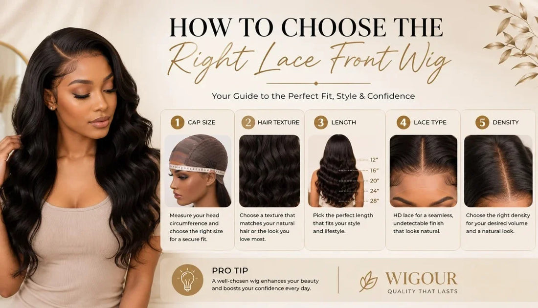 How to Choose the Right Lace Front Wig
