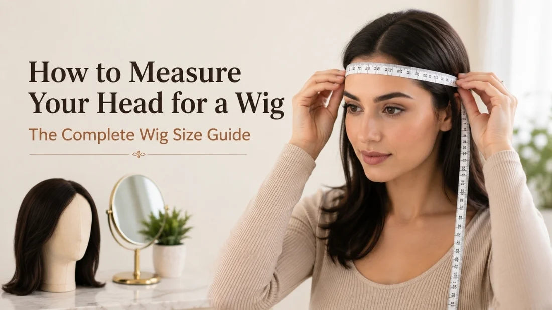 How to Measure Your Head for a Wig The Complete Wig Size Guide