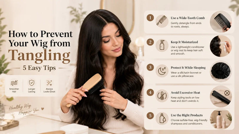 How to Prevent Your Wig from Tangling: 5 Easy Tips