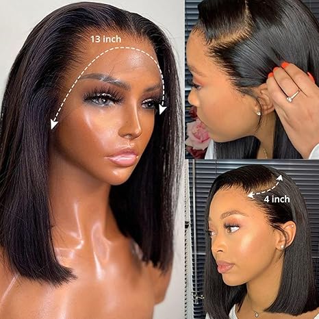 13x4 Straight Bob Lace Wig