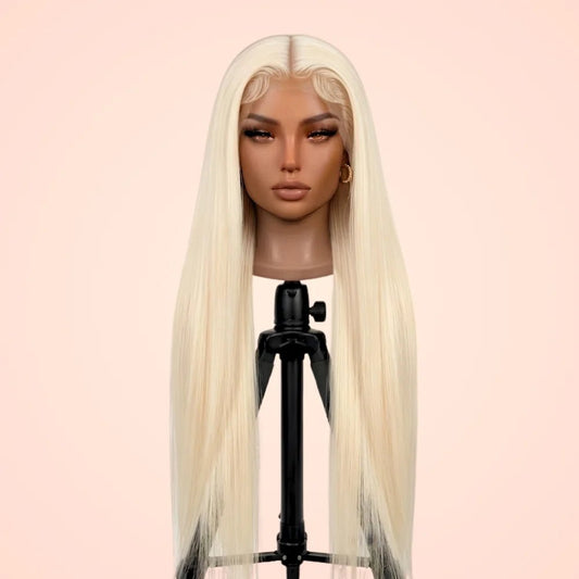 13x4 Honey Blonde Straight Lace Front - Wigour