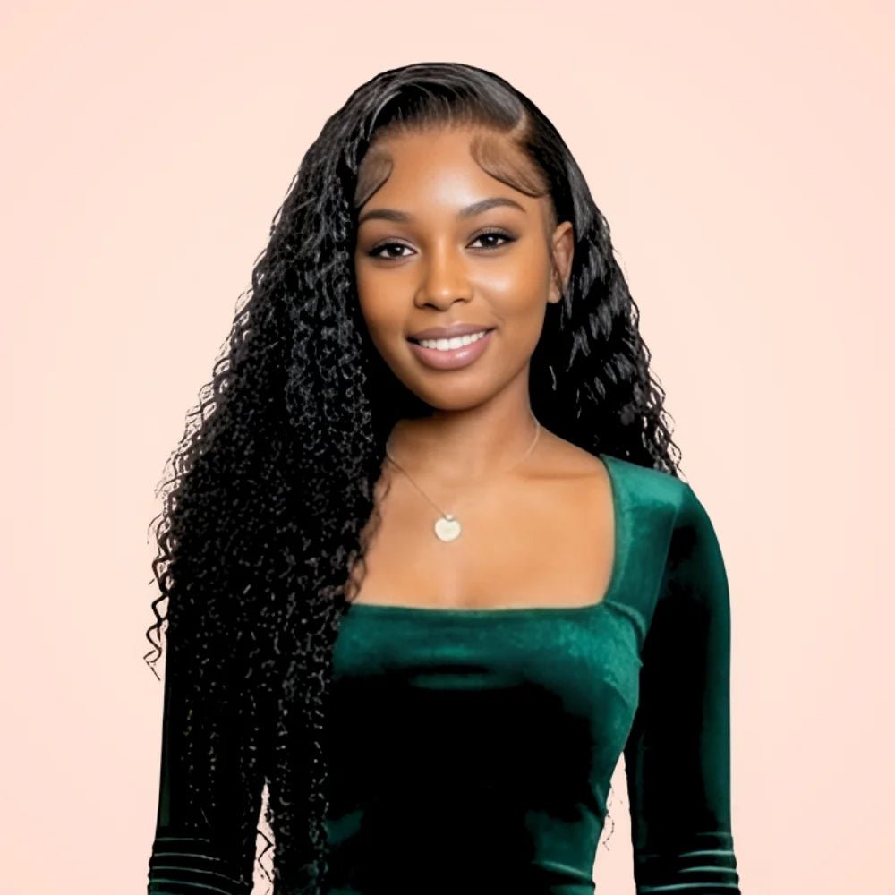 13x4 Natural Deep Wave Frontal - Wigour
