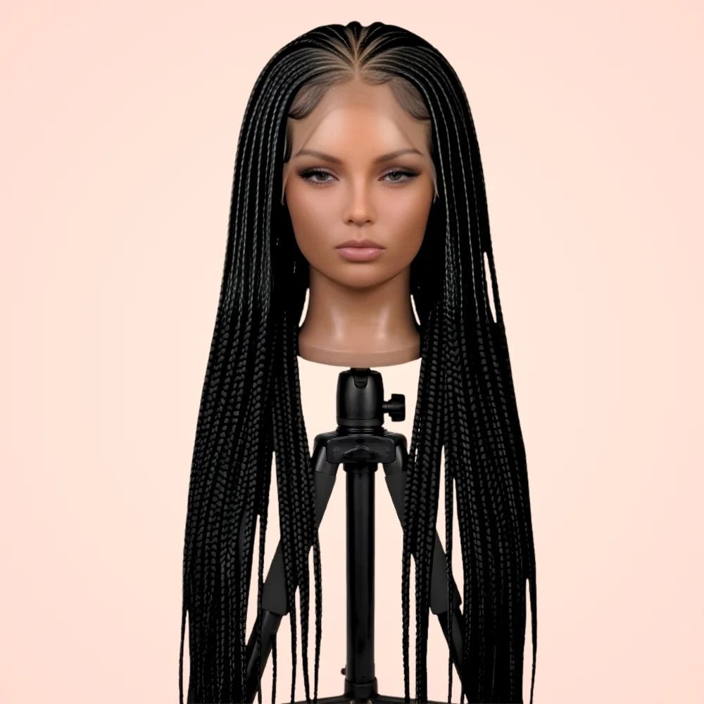 13x6 Braided Front Lace Wig - Wigour