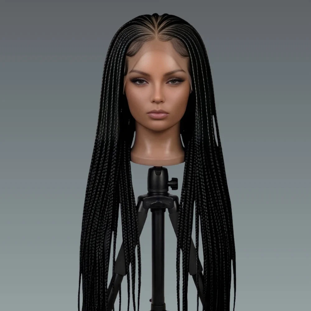 13x6 Braided Front Lace Wig