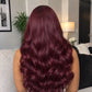 13x6 Burgundy HD Lace Wig