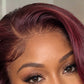 13x6 Burgundy HD Lace Wig