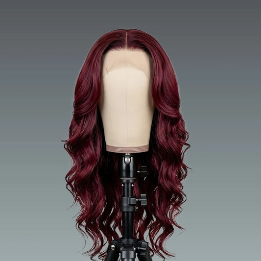 99J Burgundy Body Wave Lace Front Wig
