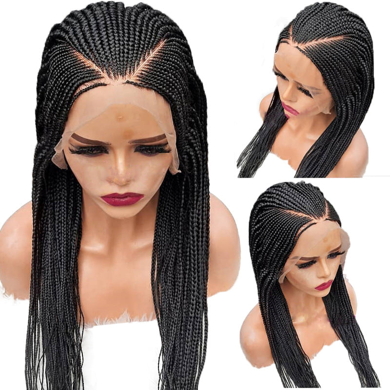 13x6 Braided Front Lace Wig