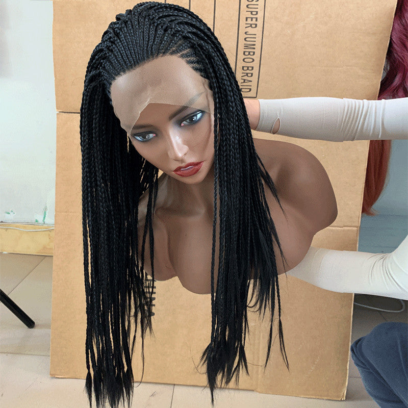 13x6 Braided Front Lace Wig