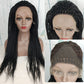 13x6 Braided Front Lace Wig