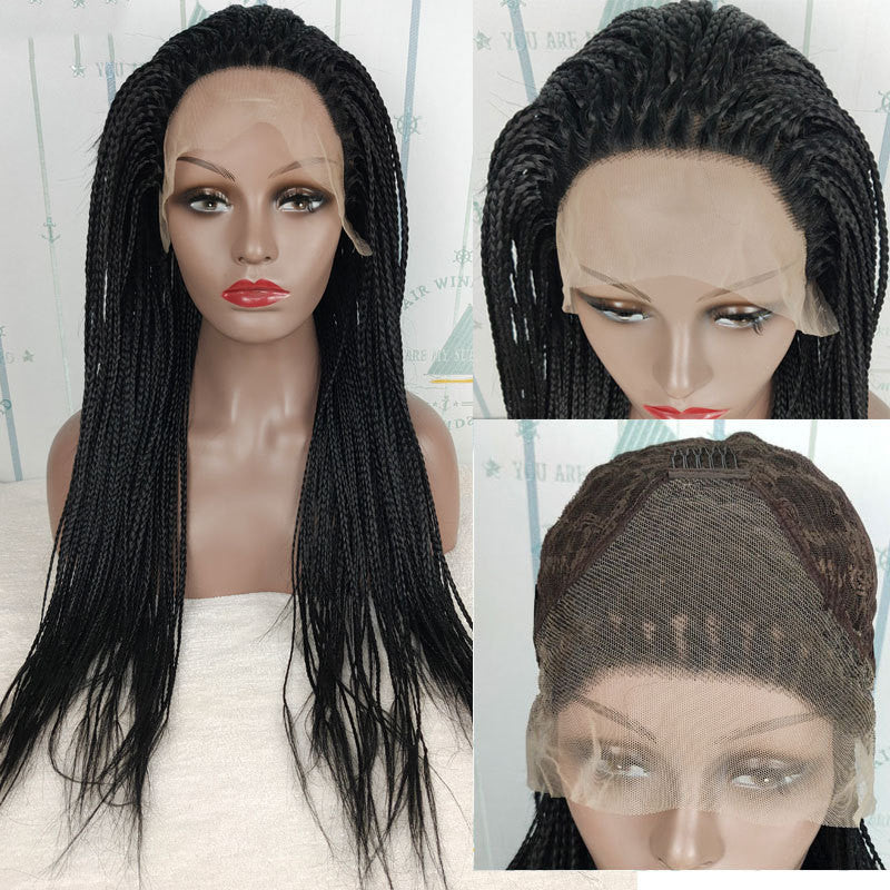 13x6 Braided Front Lace Wig