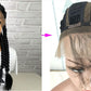 13x6 Braided Front Lace Wig