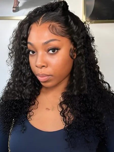 Curly Short Bob Lace Wig