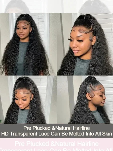 300% Density Curly Lace Wig