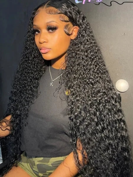 Transparent HD Deep Wave Wig