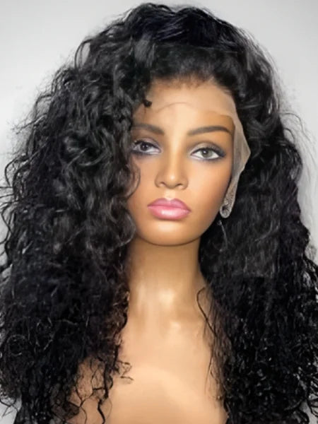 Curly Water Wave Lace Wig