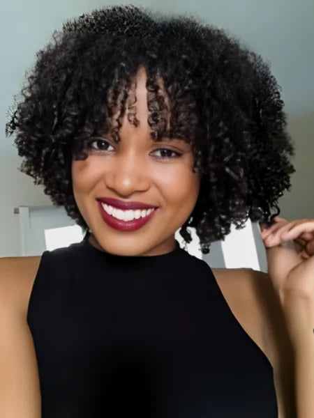 Short Curly Pixie Wig – Glueless