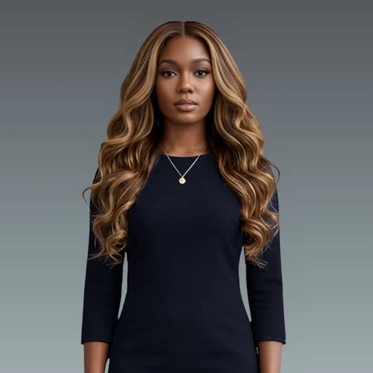 Ombre P4/27 Body Wave HD Lace Frontal Wig