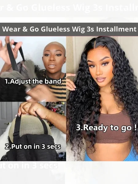 HD Lace Glueless Curly Wig