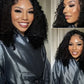 Curly Short Bob Lace Wig