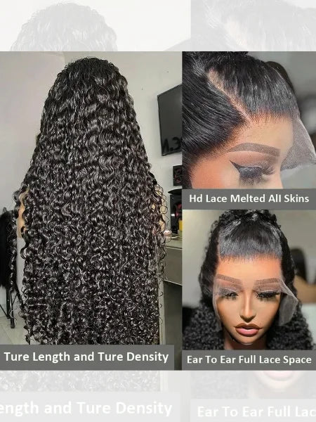 300% Density Deep Wave Wig