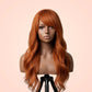 2 Years Later Nami Orange Long Curly Cosplay Wig