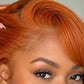 2 Years Later Nami Orange Long Curly Cosplay Wig