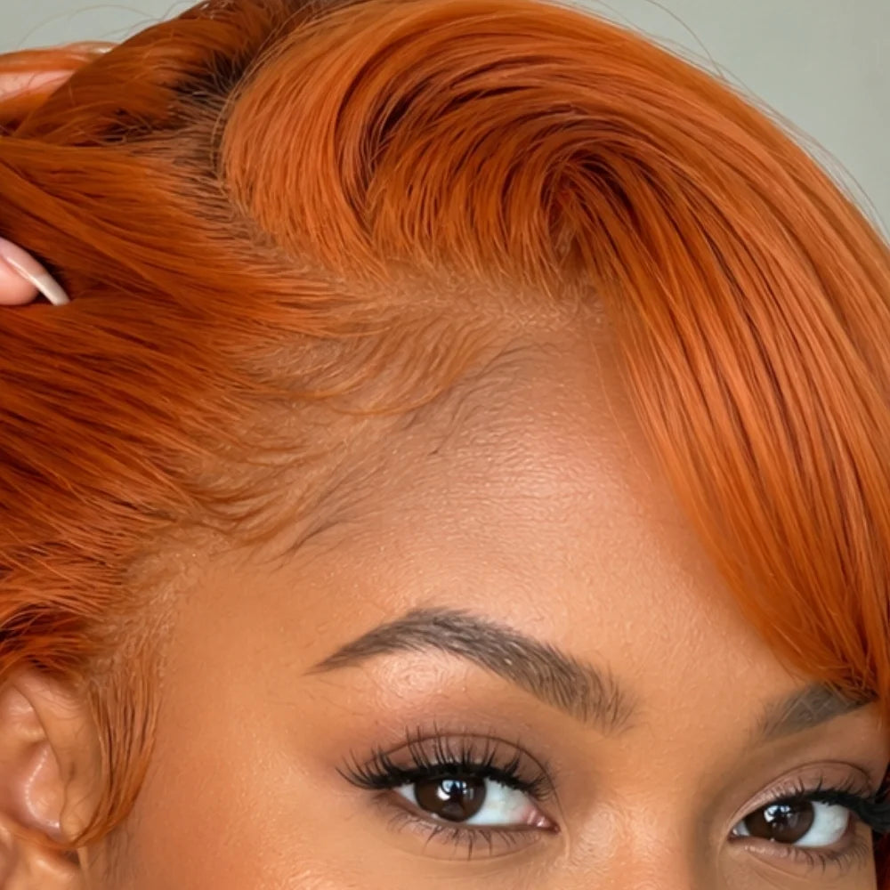Customer style image - 2 Years Later Nami Orange Long Curly Cosplay Wig