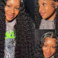 Transparent HD Deep Wave Wig