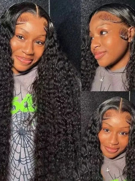 Transparent HD Deep Wave Wig