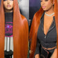 Ginger Orange Straight Lace Wig