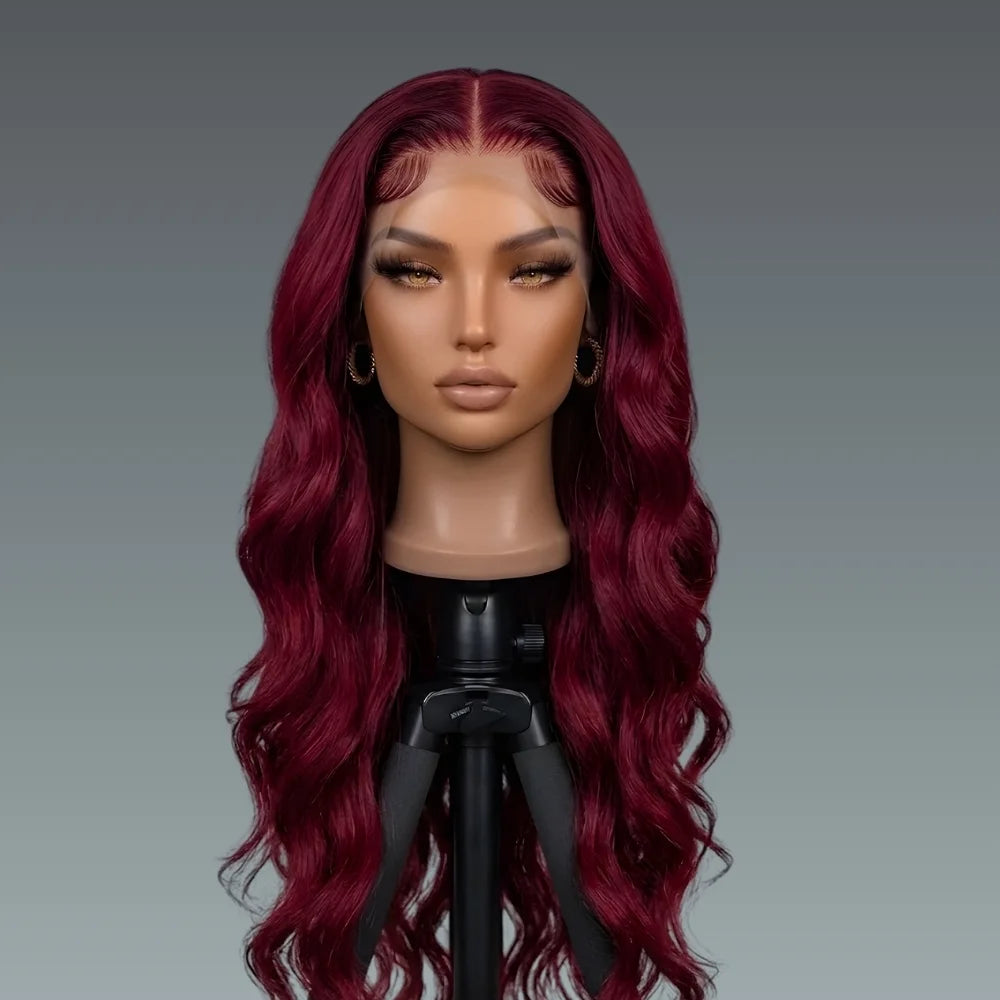 99J Burgundy Body Wave 13x4 HD Lace Front Wig
